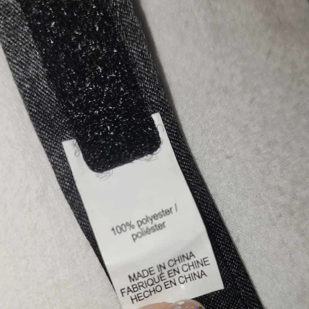 Black Bow Tie (Velcro)